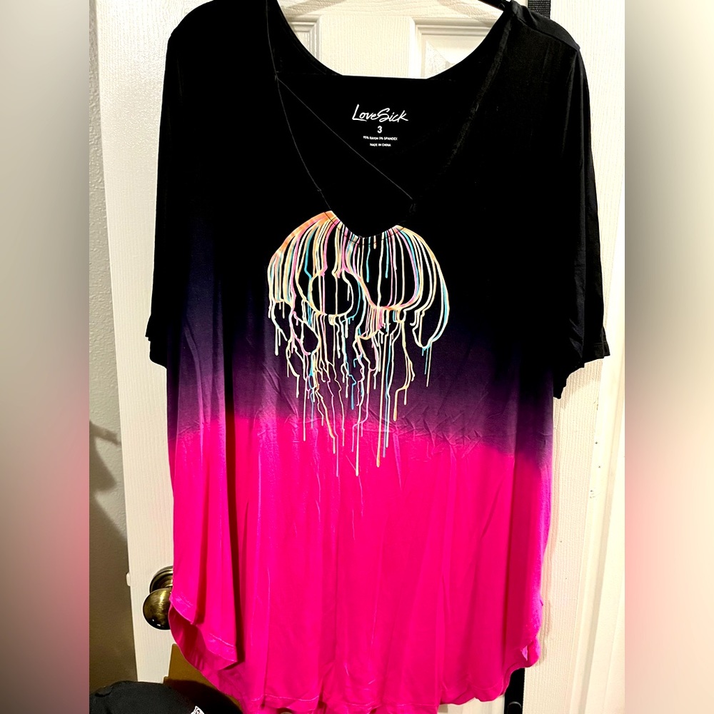 Torrid Lovesick tunic top
